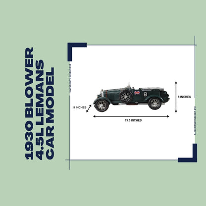 1930 Blower 4.5L LeMans Car Model