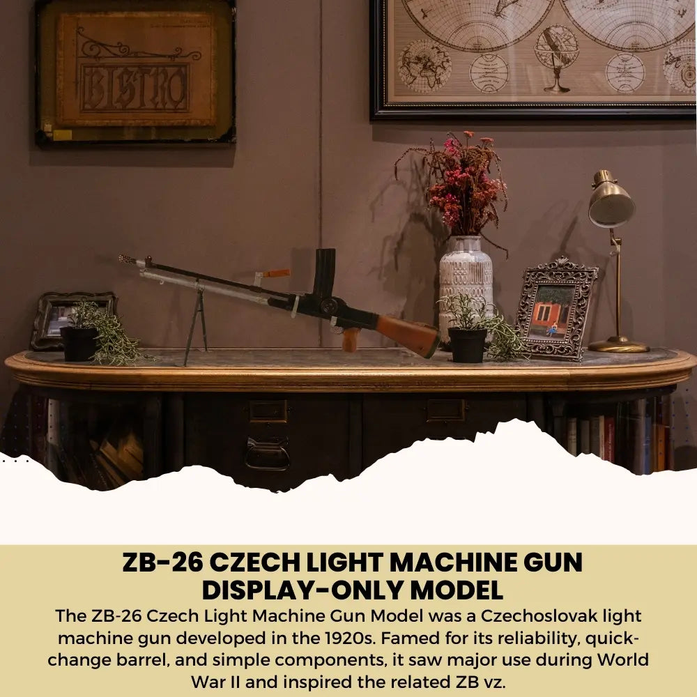 ZB-26 Czech Light Machine Gun Display-Only Model – Captain Heritage