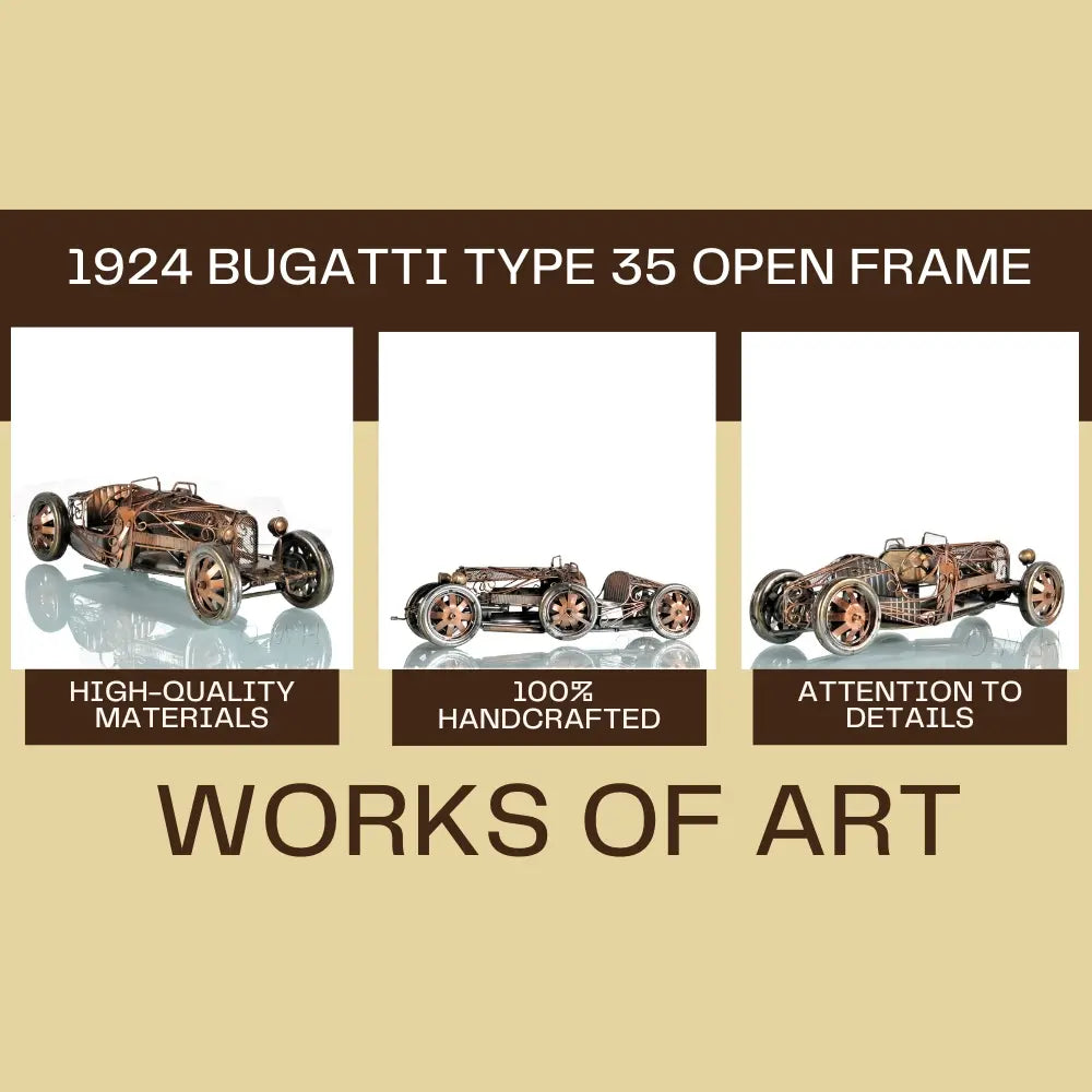 1924 Bugatti Type 35 Open Frame