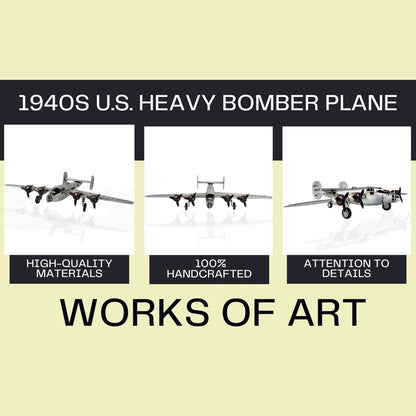 1940s U.S. Heavy Bomber Plane