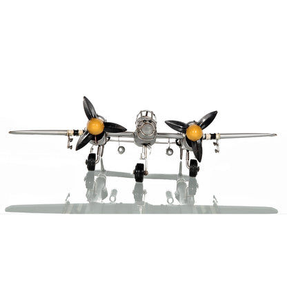 1940s U.S. Twin-Engine Fighter Plane