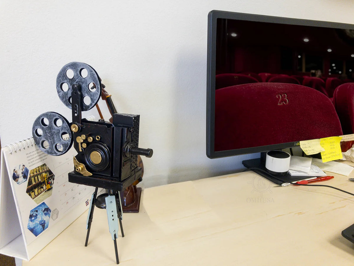 Vintage Movie Projector Metal Handmade – Captain Heritage