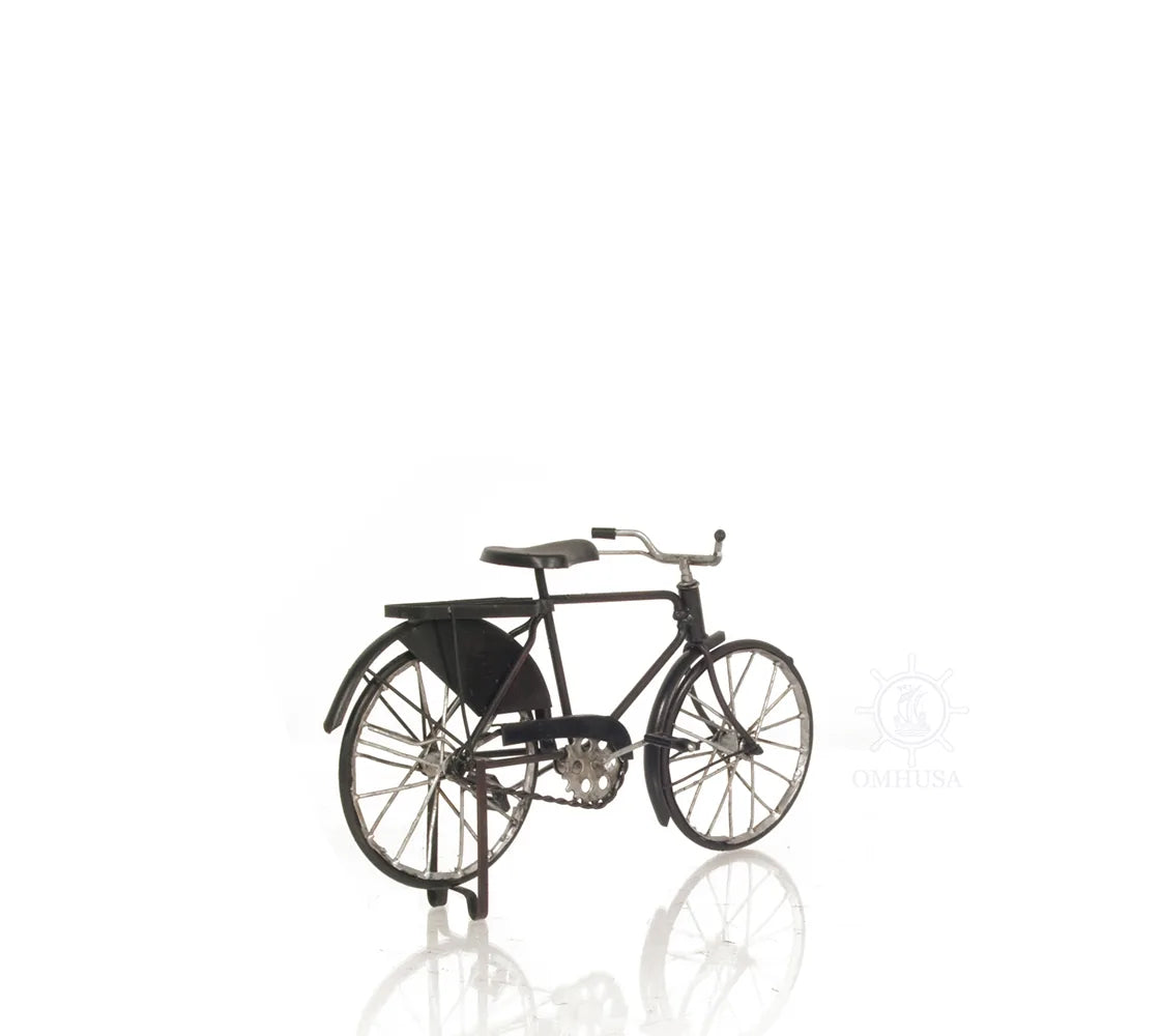 Vintage Safety Black Bicycle Metal Handmade