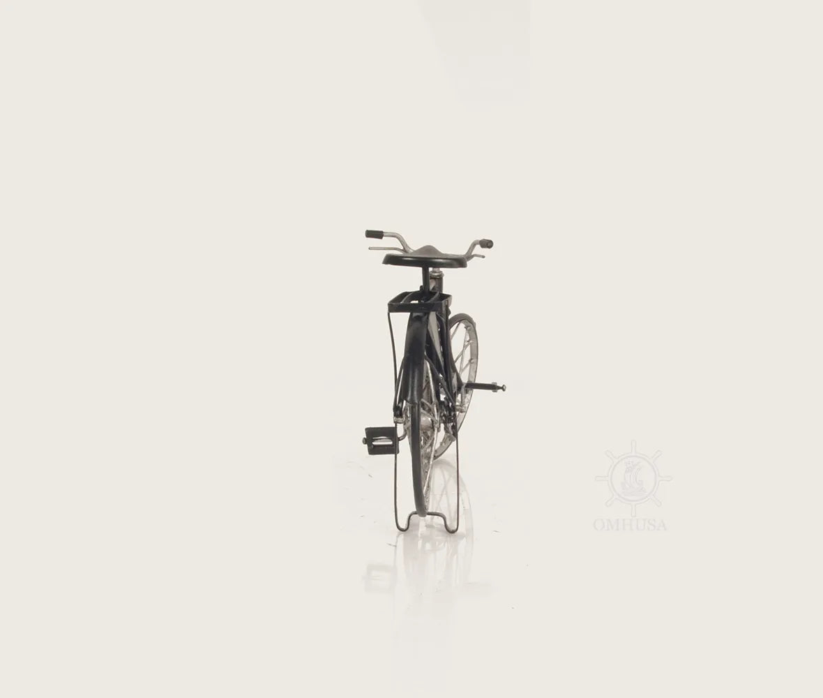 Vintage Safety Black Bicycle Metal Handmade