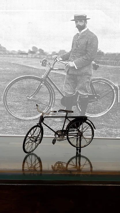Vintage Safety Black Bicycle Metal Handmade