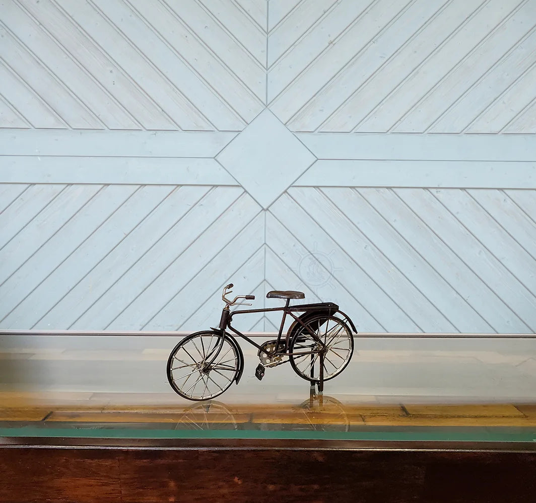Vintage Safety Black Bicycle Metal Handmade