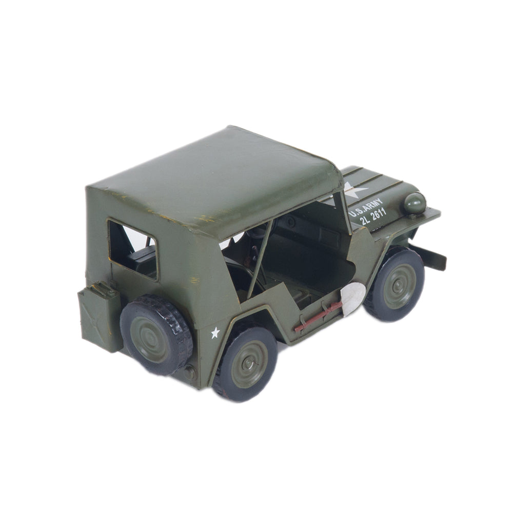 1940 Willys Quad Overland Jeep Model Car Metal