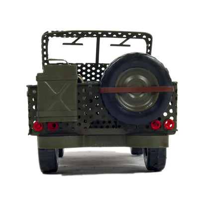 Modèle de Jeep Willys CJ-2A Overland de 1945 à châssis ouvert