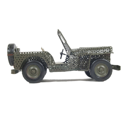 1945 Willys CJ-2A Overland Açık Şasi Jeep Model