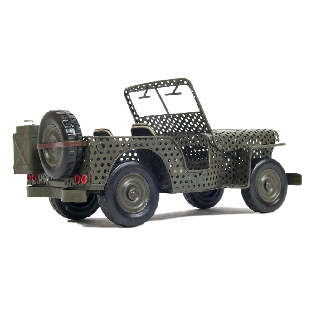 1945 Willys CJ-2A Overland Açık Şasi Jeep Model