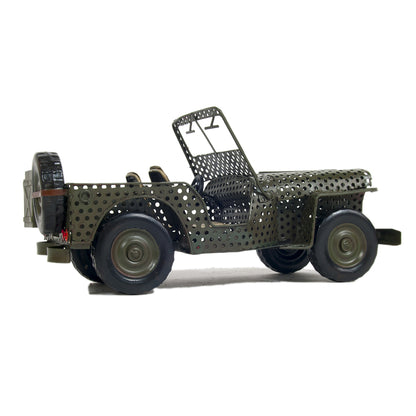 1945 Willys CJ-2A Overland Açık Şasi Jeep Model