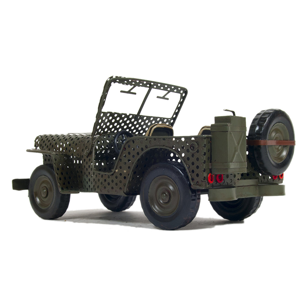 1945 Willys CJ-2A Overland Açık Şasi Jeep Model
