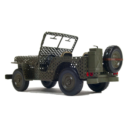1945 Willys CJ-2A Overland Açık Şasi Jeep Model