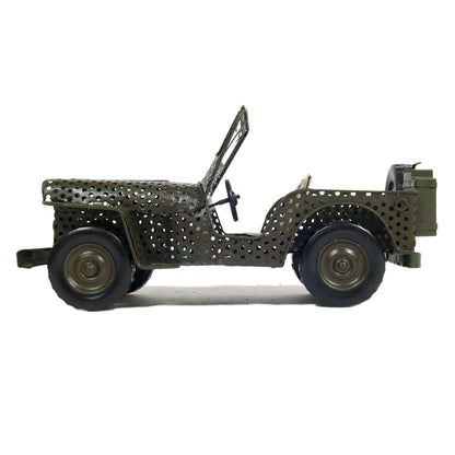 1945 Willys CJ-2A Overland Açık Şasi Jeep Model