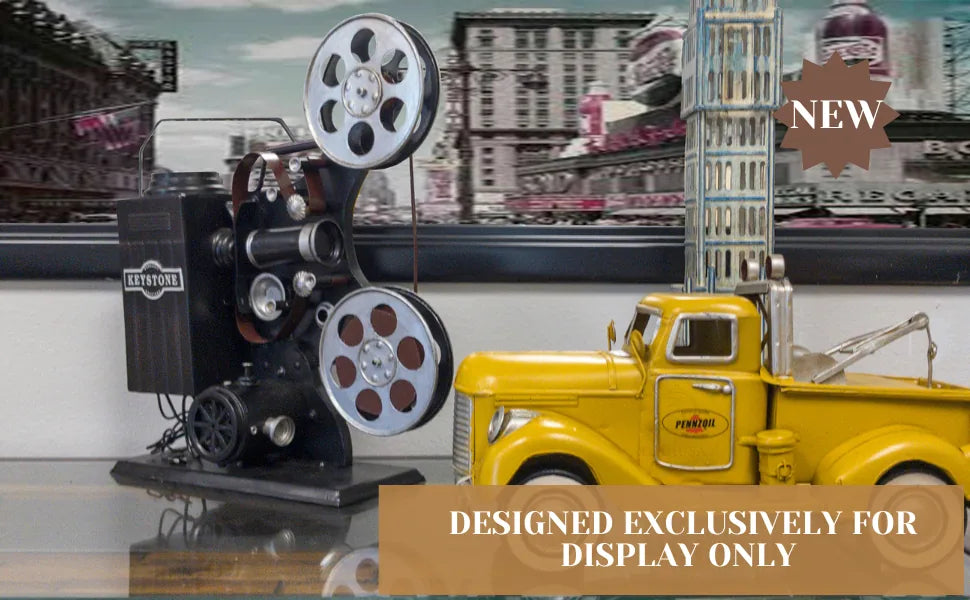 1930s Keystone 8mm Film Projector Model R-8 Display-Only