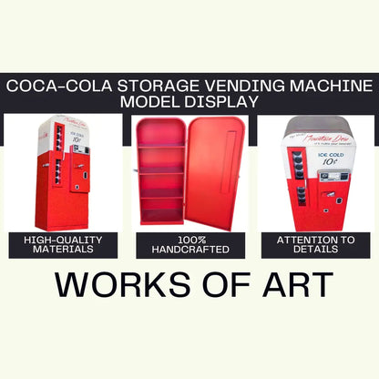 Coca-Cola Storage Vending Machine Model Display – Captain Heritage