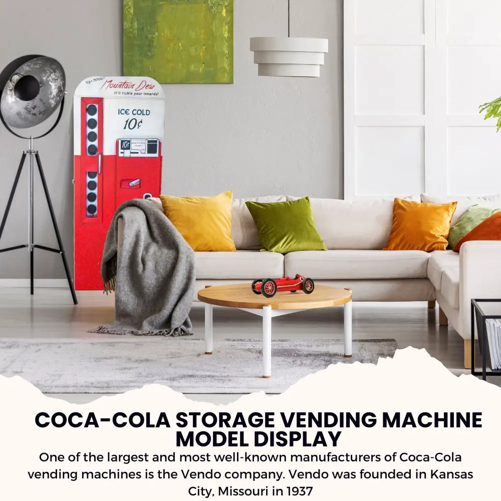 Coca-Cola Storage Vending Machine Model Display – Captain Heritage