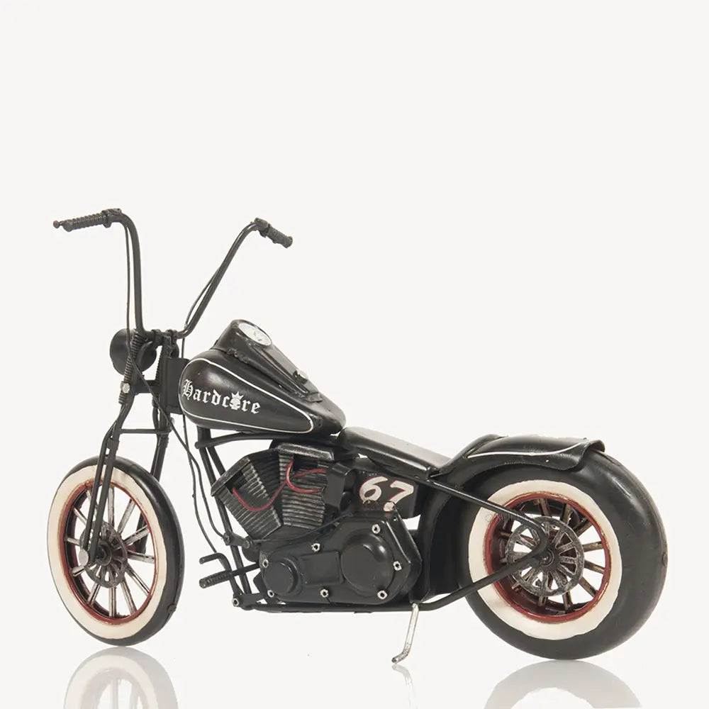 Hardcore 67 Chopper Motorcycle Metal Handmade