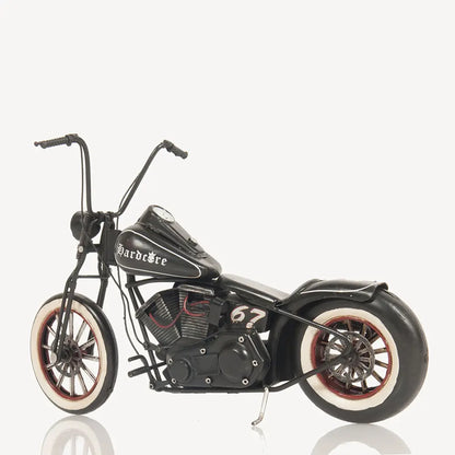 Hardcore 67 Chopper Motorcycle Metal Handmade