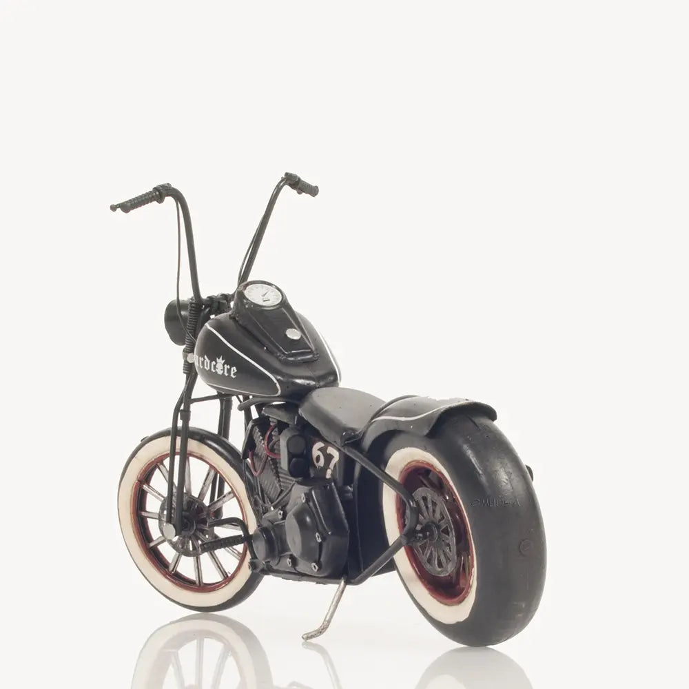 Hardcore 67 Chopper Motorcycle Metal Handmade