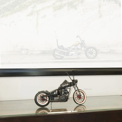 Hardcore 67 Chopper Motorcycle Metal Handmade