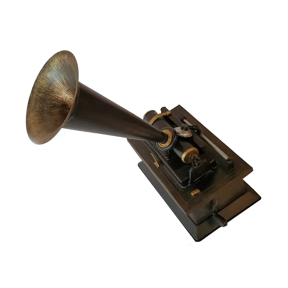 1901 Edison Standart A Modeli Yeni Tip Fonograf Sadece Teşhir Amaçlı ...