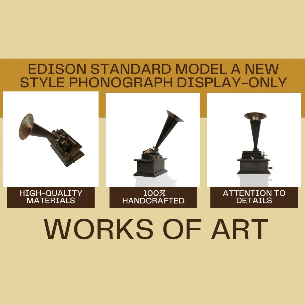 1901 Edison Standard Model A New Style Phonograph Display-Only ...