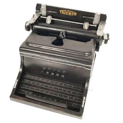 1945 Triumph German Typewriter Handmade Display-Only