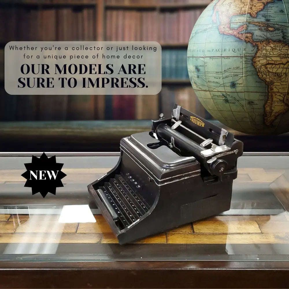1945 Triumph German Typewriter Handmade Display-Only