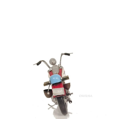 Red Harley-Davidson Motorcycle Metal Handmade