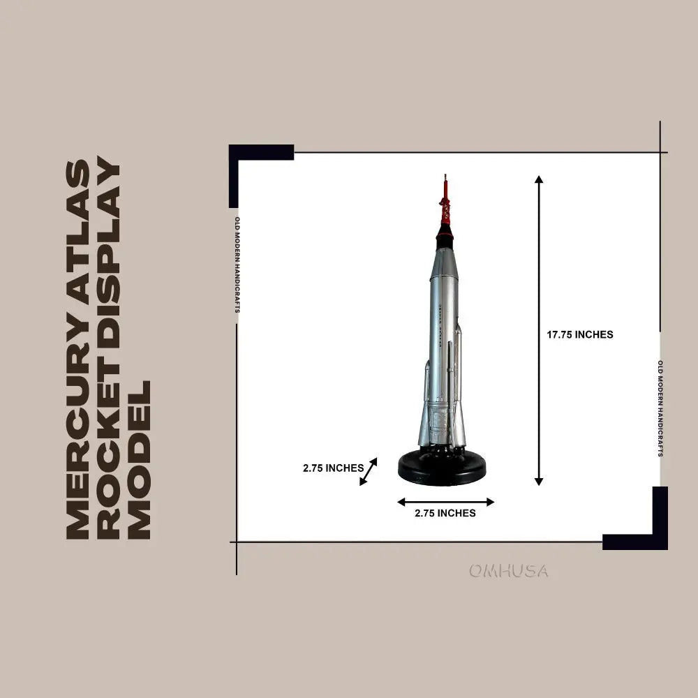 Mercury Atlas Rocket Display Model