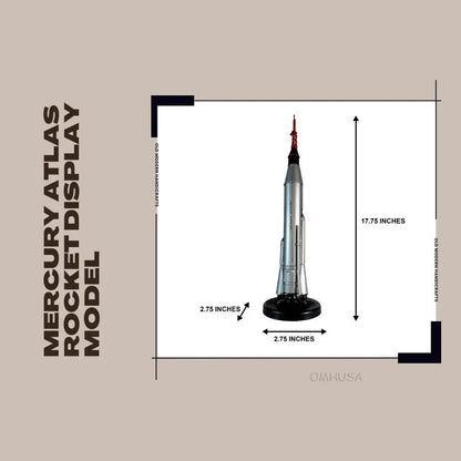 Mercury Atlas Rocket Display Model