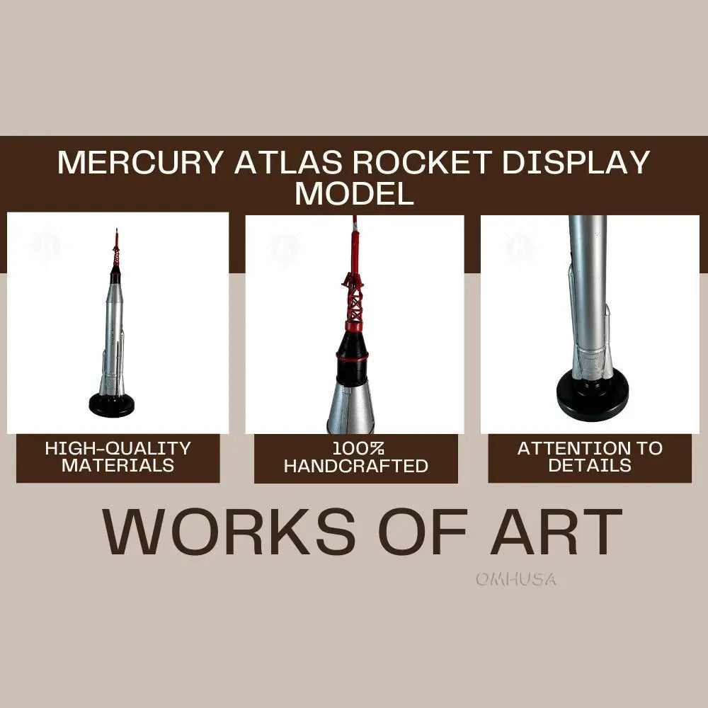 Mercury Atlas Rocket Display Model