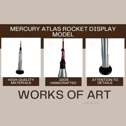 Mercury Atlas Rocket Display Model