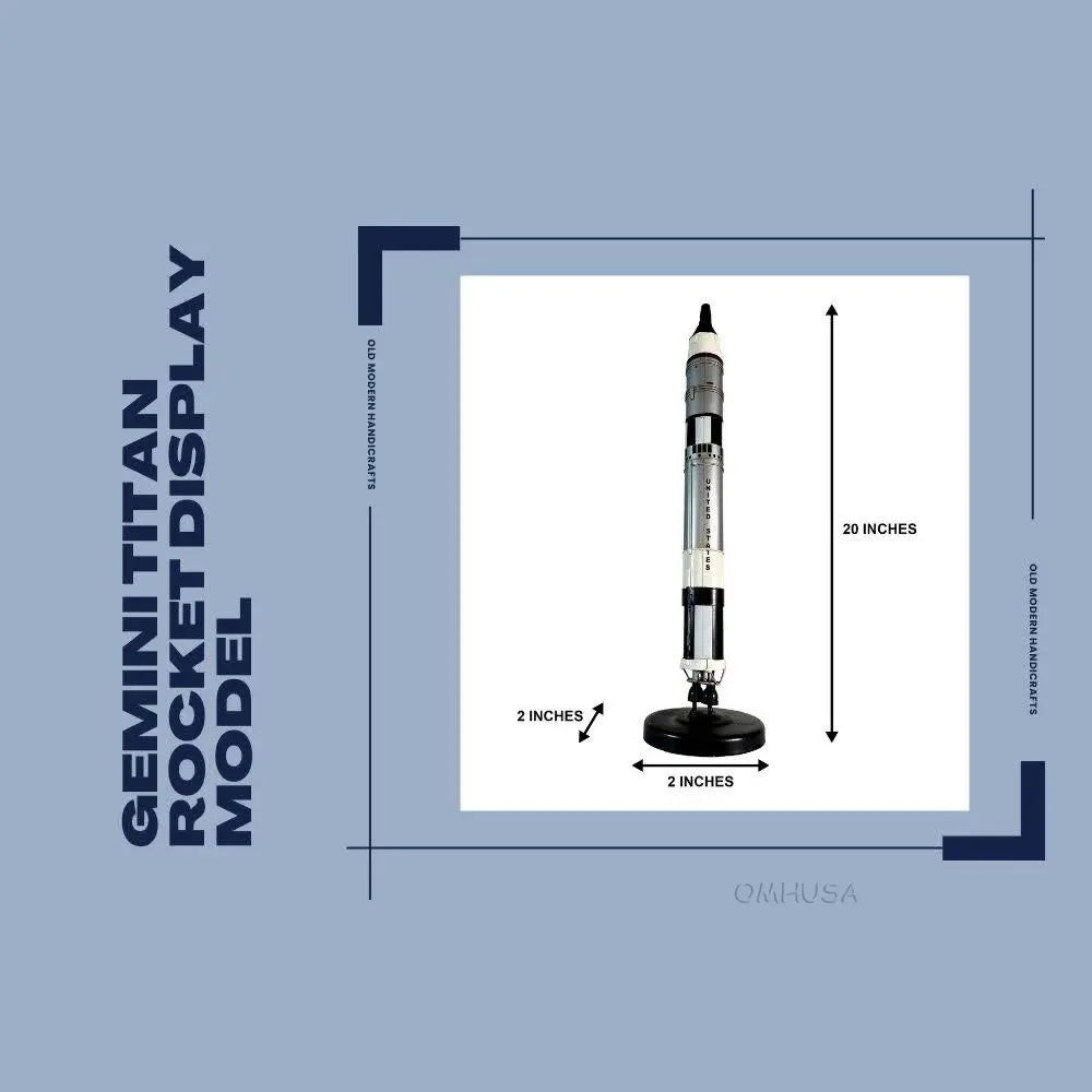 Gemini Titan Rocket Display Model