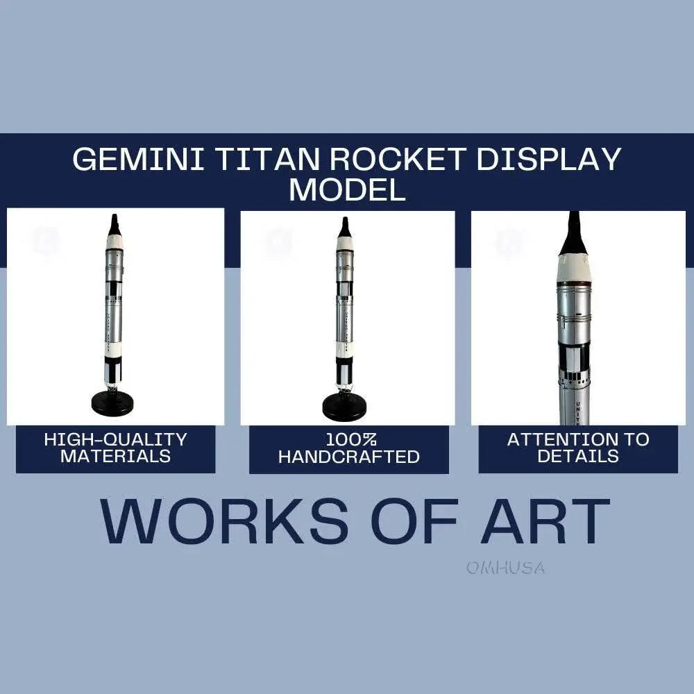 Gemini Titan Rocket Display Model