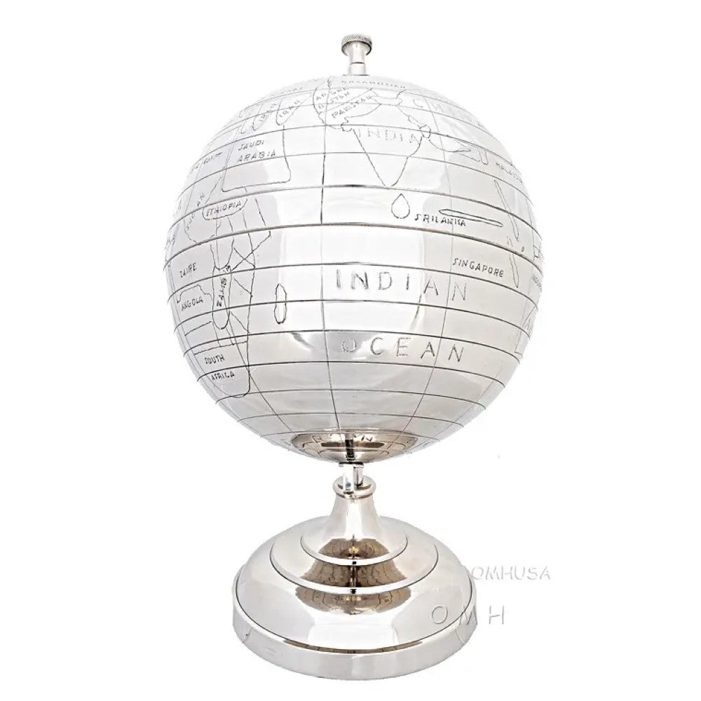 Alum Globe 13 Inches
