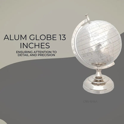 Alum Globe 13 Inches