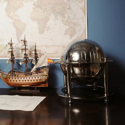 Globe en aluminium