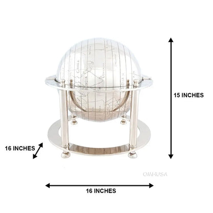 Globe en aluminium