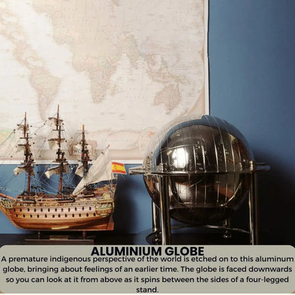 Globe en aluminium