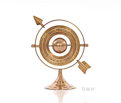 Brass Armillary 8 inches