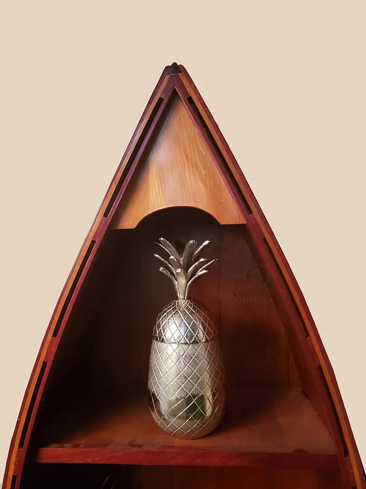 Décoration Ananas Rangement en Aluminium
