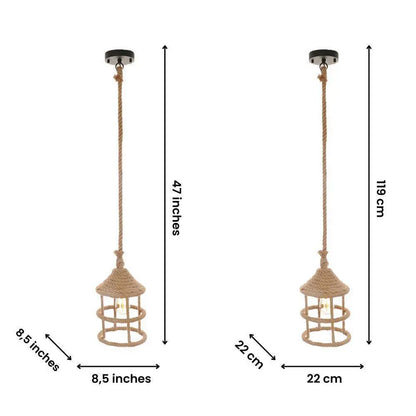 Rope Pendant Lamp