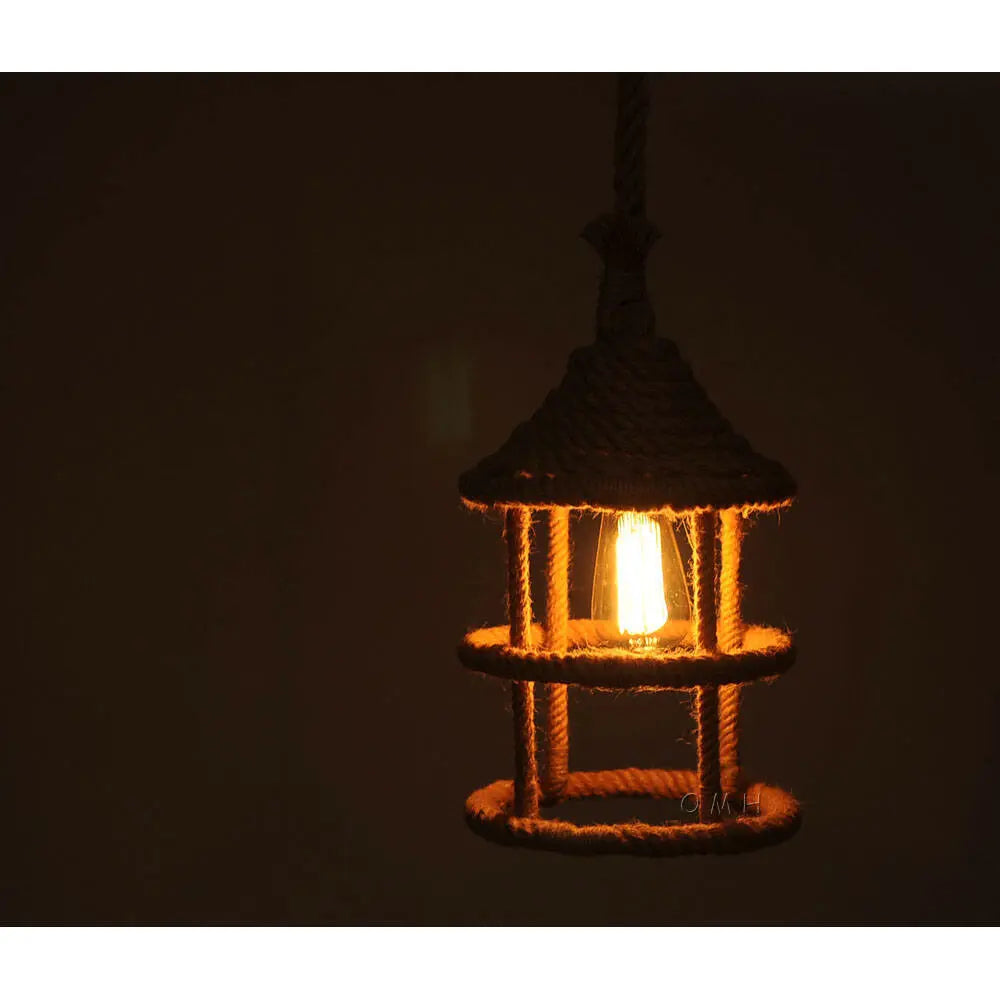 Rope Pendant Lamp