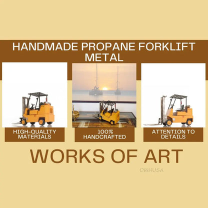 Handmade Propane Forklift Metal