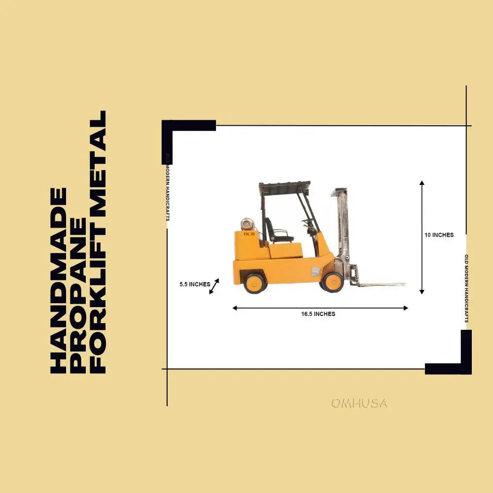 Handmade Propane Forklift Metal