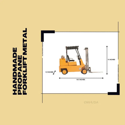 Handmade Propane Forklift Metal