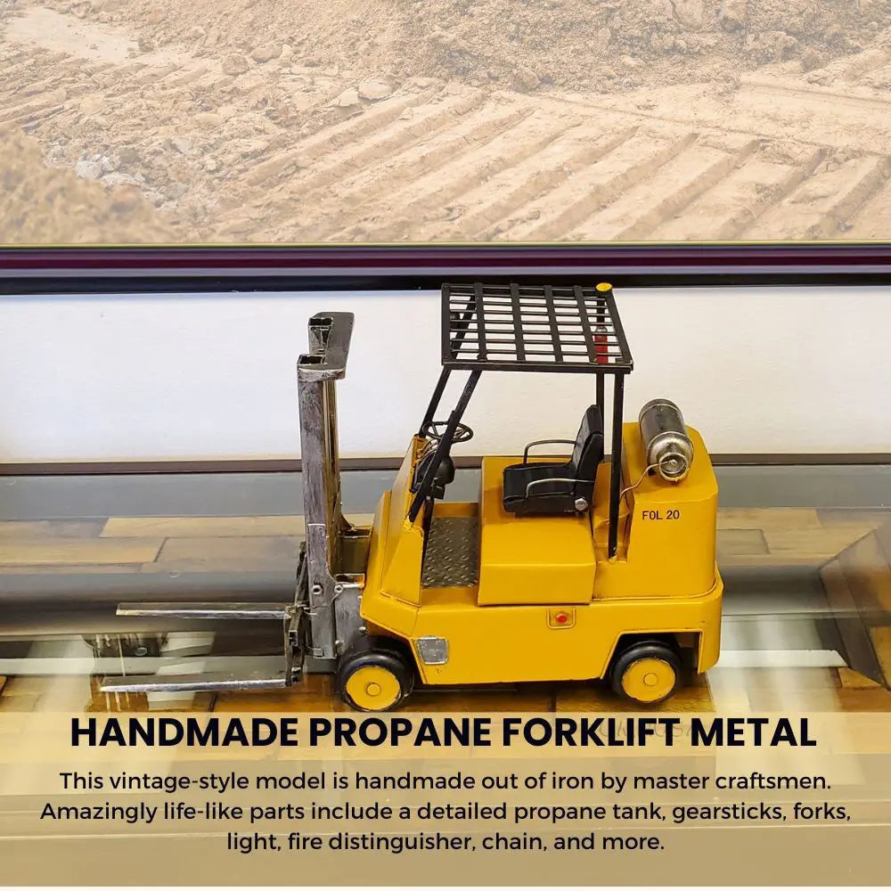 Handmade Propane Forklift Metal