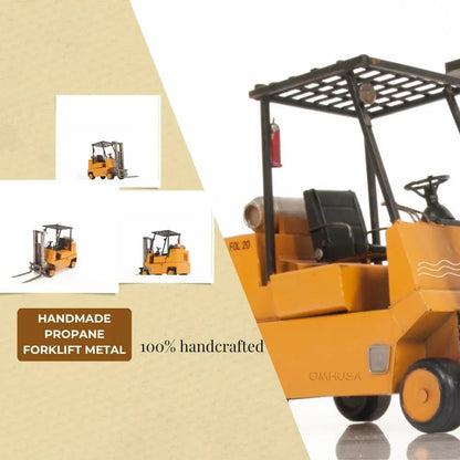 Handmade Propane Forklift Metal
